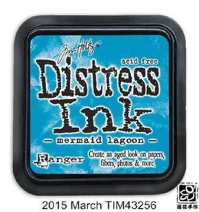 Ranger复古斑驳印台橡皮章纸艺染卡手帐单色旧色印台2015新色大盒