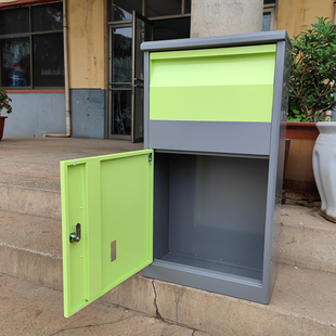 家用门口快递柜可挂墙私人别墅室外包裹箱个人公司非接触投递箱