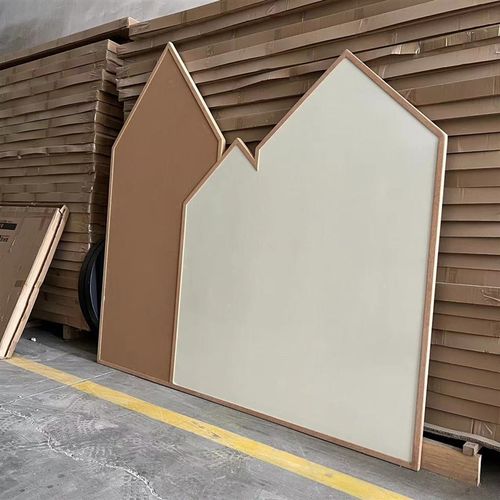 组合黑板柚木框软木绿色黑板白板哑光米黄吸磁挂式儿童房幼儿园涂