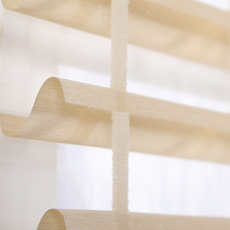 升降柔纱帘百叶窗帘免打孔卷帘定制成品遮光书房办公卧室客厅阳台