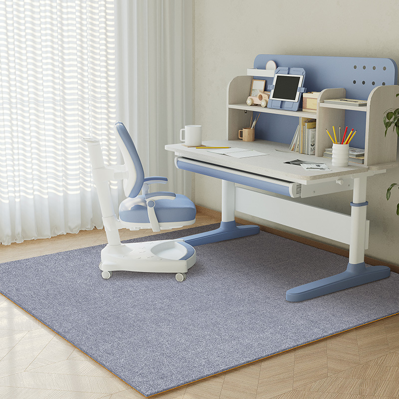 学习桌下地垫g电脑椅书桌滑轮学习椅子转椅地垫防磨长方形书房卧