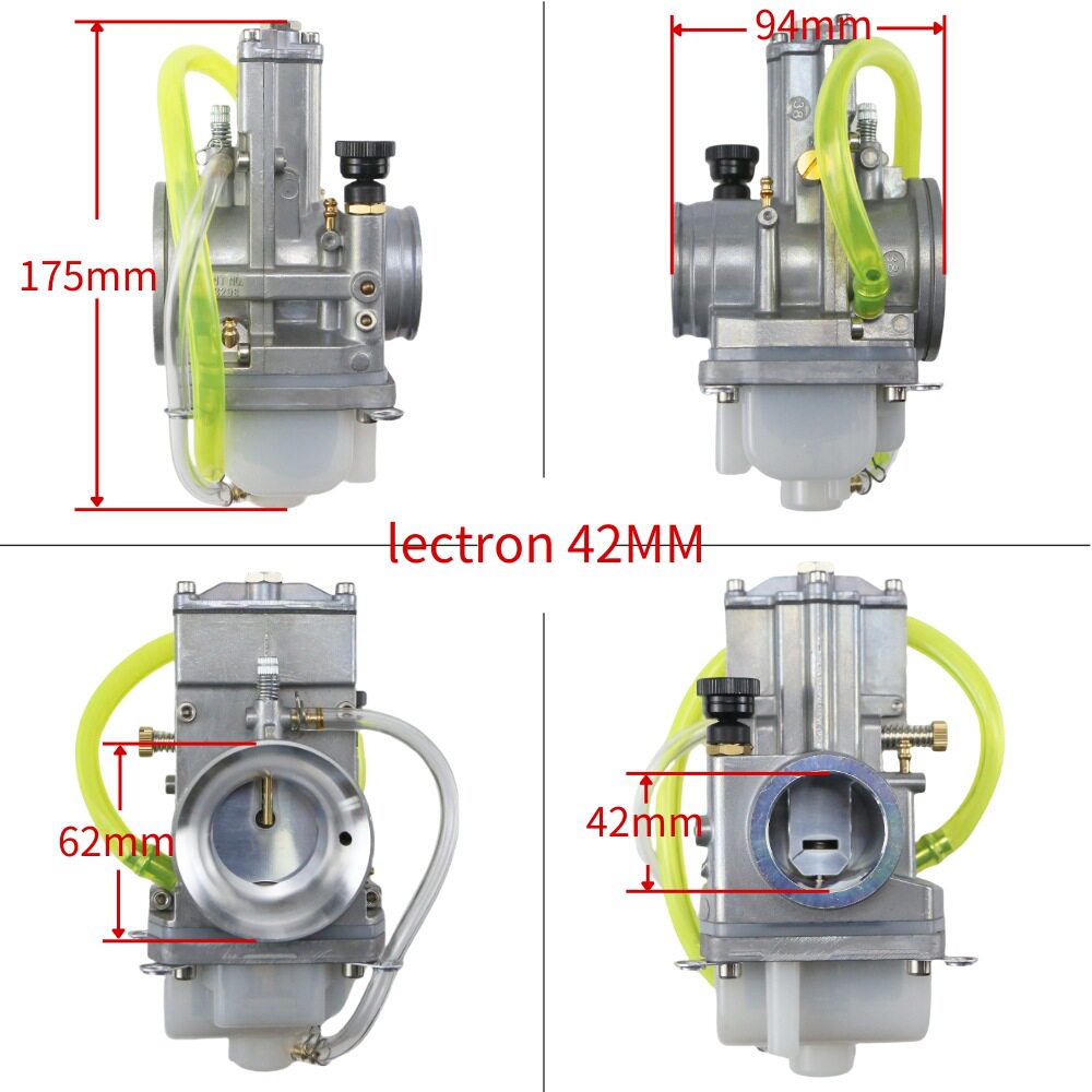 LEC化油器H30-42mm for PWK TMX 250cc-400cc yz250 cr250 ktm250