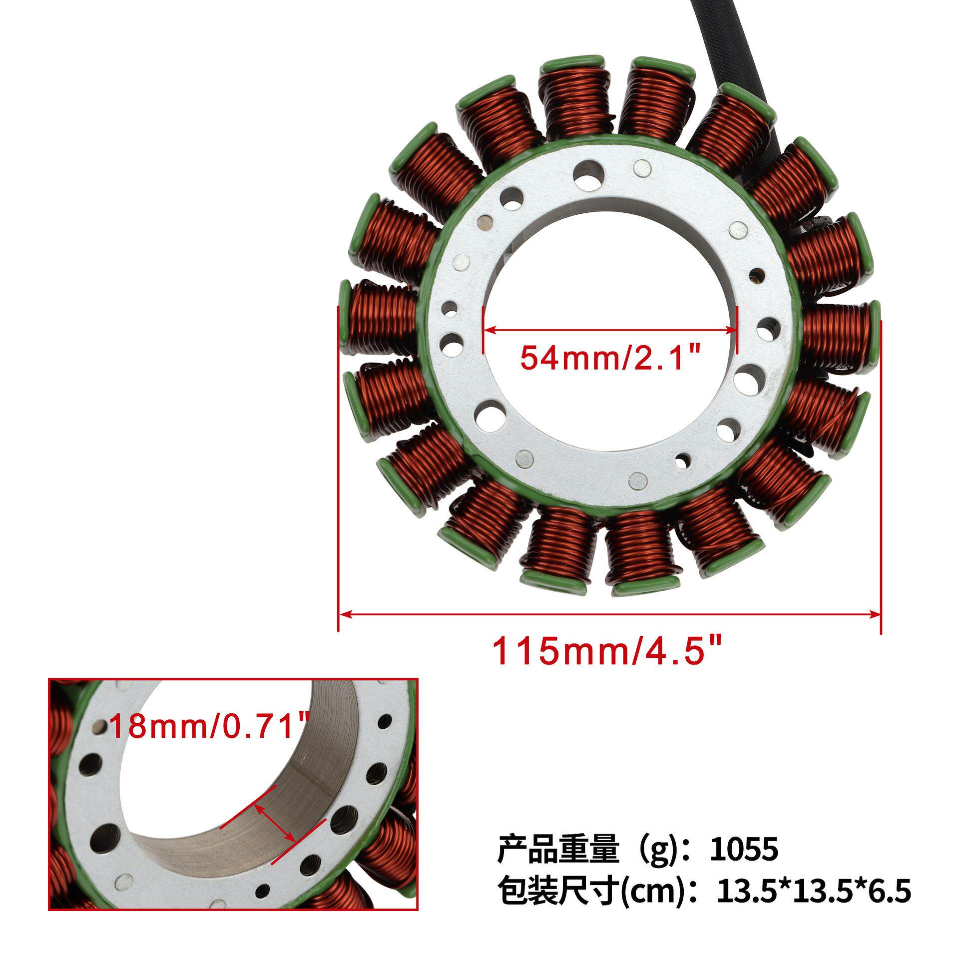 21003-1164 KawaK079-1086saki VN15009-98摩车 磁电机定托子线圈