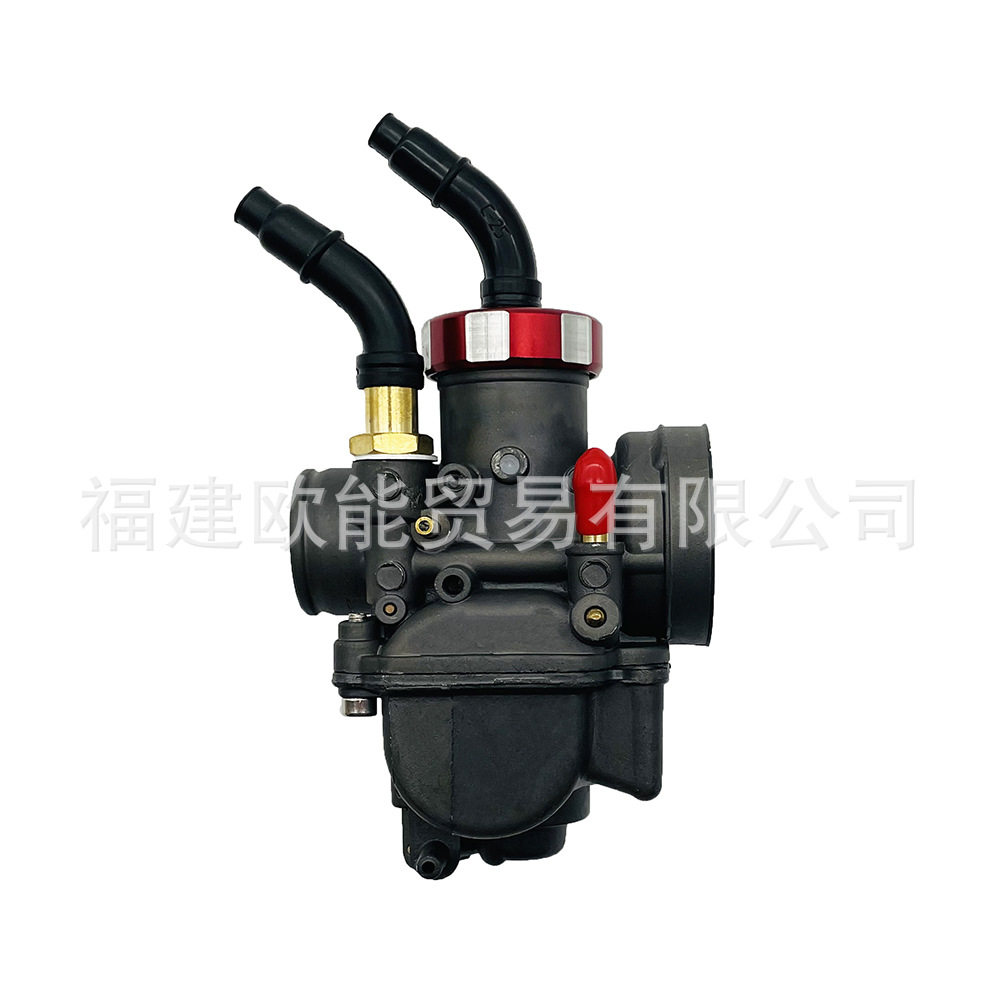 改装摩托车化油器 PE24适用于 KX80 KX100 KX125 NSR150喷塑黑