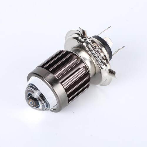 LED鱼眼内摩射灯内置电动车托车JS-009双色远近置灯光射灯大灯灯