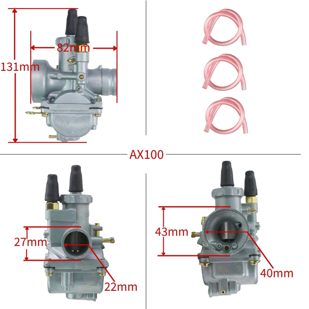 AX100化油器适用RGV120 YAMAH A100CC QJ100-M KW100-M摩托车