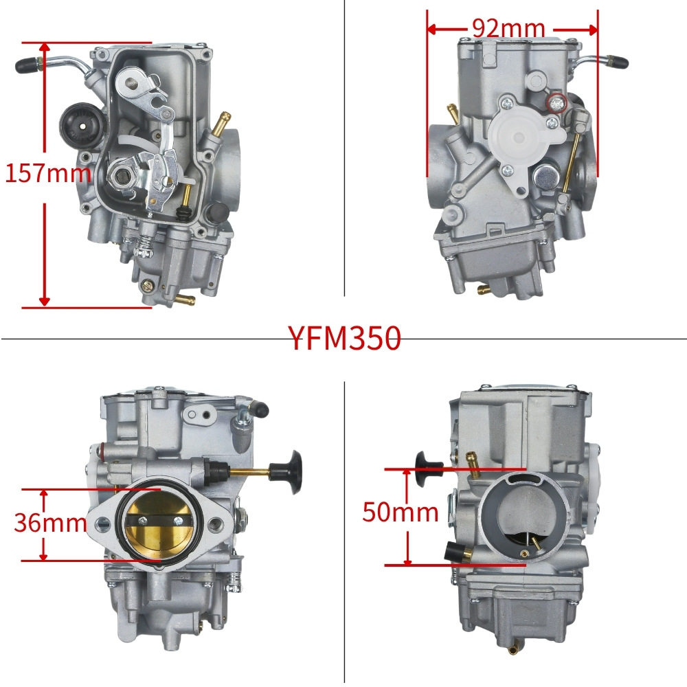1UY-13586-01-00 化油器适用于 PV36 YFM350X CARB Warrior350