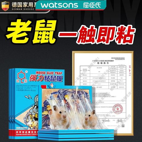 双引诱达豪糖炒板栗味老鼠粘强力粘鼠板胶粘大老鼠贴家用坚果图案