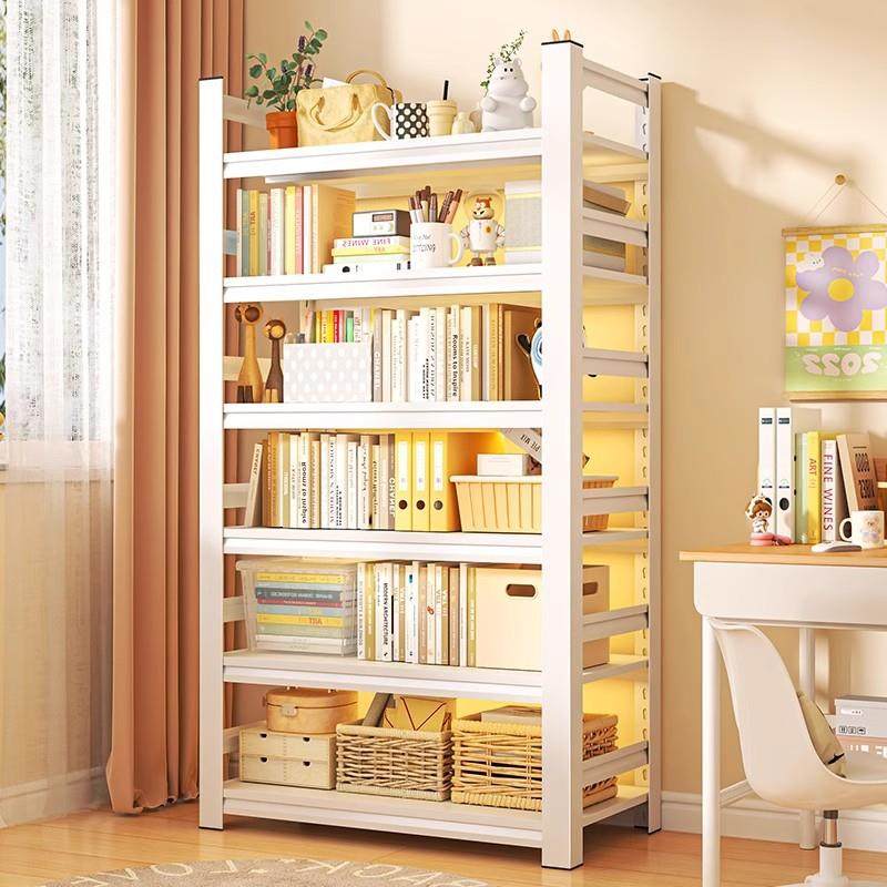 家用钢制书架多层落地置物架儿童简易书柜客厅靠墙一体收纳储物架,清洗/食品/商业设备,风口/风叶/风机配件,淘宝优惠券,粉丝福利购,淘宝优惠卷