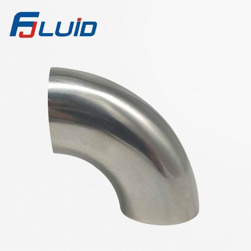 焊接弯头304/316L不锈钢卫生级弯头90度焊接弯头