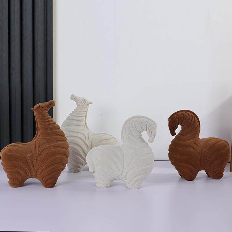 中式树脂植绒马摆件样板房售楼处书柜书架桌面马装饰品工艺品饰品,自行车/骑行装备/零配件,更多零件/配件,淘宝优惠券,粉丝福利购,淘宝优惠卷