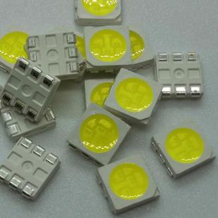 深圳led贴片5050灯珠三安芯片高品质SMD5050led5050高亮正白光灯