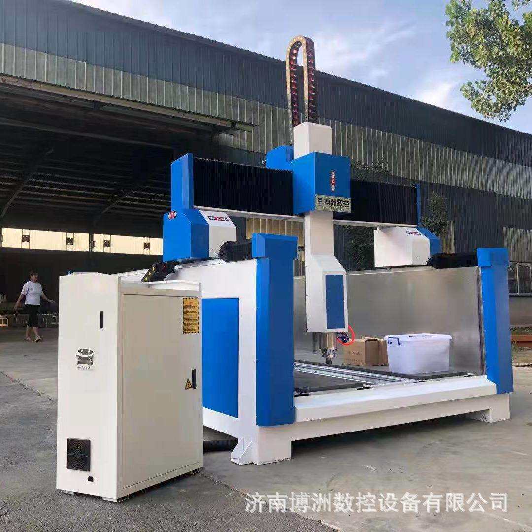 供应大型5轴联动保利龙泡沫3维立体木模模具雕刻机