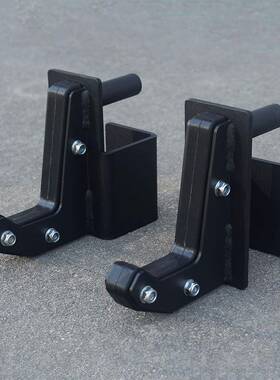 健身奥杆挂钩杠铃杆挂钩深蹲架J型钩健身器材配件