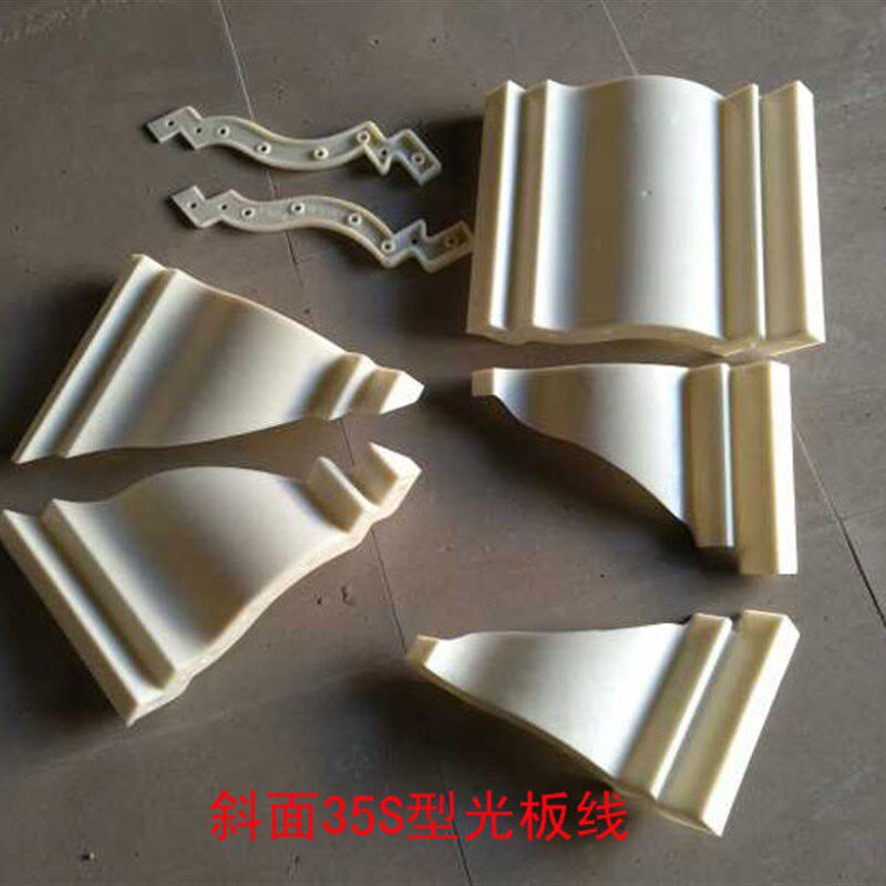 罗马柱模具屋檐线条沿线配套阴阳角