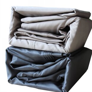 出口 120支埃及棉1200根1400根纯色加大床单床笠枕套单品热卖