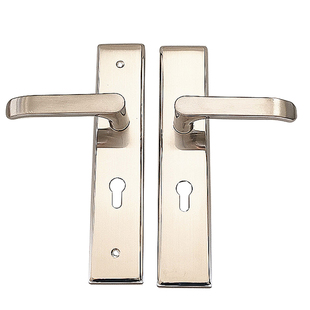 不锈钢把手孔距210mm防火门锁 中心距72mm拉手防盗门室内木门通用