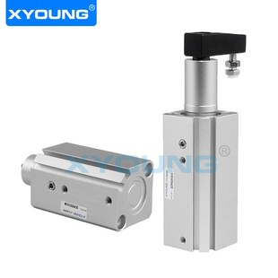 FB转角下压旋转气缸QCKL63X50 带法兰回转夹紧气缸QCK63X30