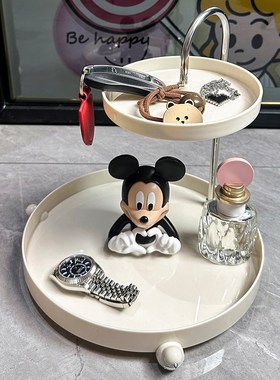 钥匙收纳玄关摆件入户玄关钥匙收纳轻奢M置物收纳玄关收纳托盘