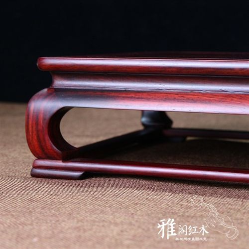 红酸枝实木小摆台红木长方形底座瓷器玉器工艺品盆景底座木架装修
