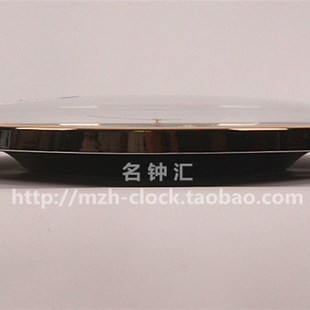 Guten金钟宝钟表客厅家用挂表C圆形轻奢壁钟低调奢华静音扫秒挂钟