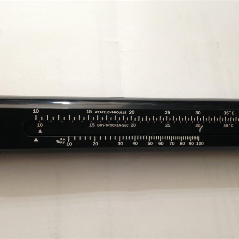手摇式温b湿度计 吊索湿度计 手摇露点仪 干湿温度计 易高116同款