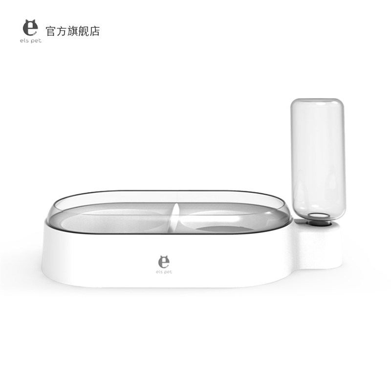 新款猫咪成套自动喂食器猫z咪陶瓷饮水机过滤活泉宠物用品