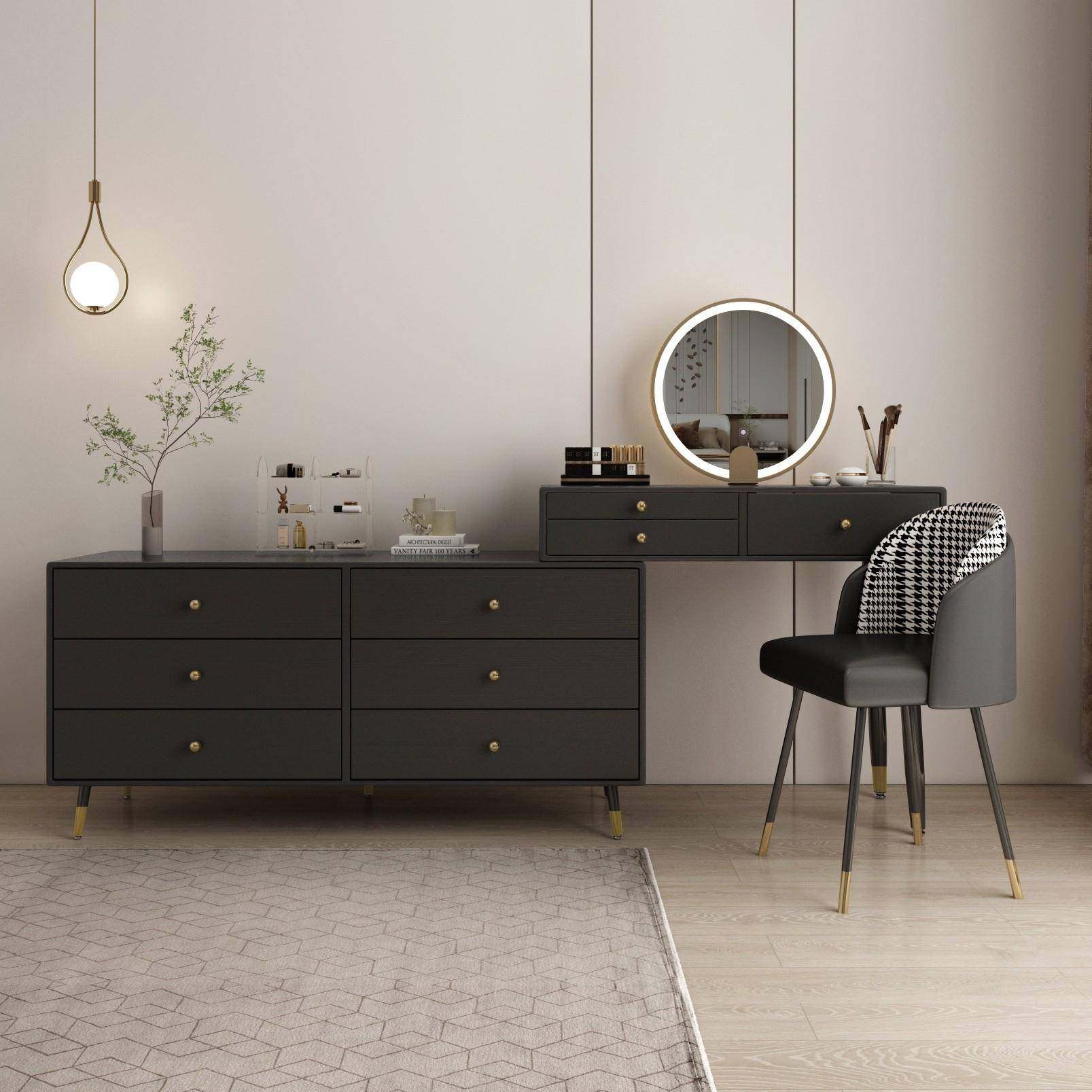 轻奢极简梳妆台一体卧室床尾斗柜伸缩转角实木妆台收纳书桌化妆台,金属材料及制品,金属加工件/五金加工件,淘宝优惠券,粉丝福利购,淘宝优惠卷