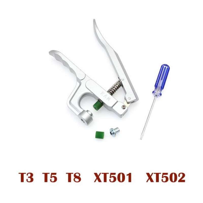 树脂四合扣T3T5T8拆扣工具手压式拆扣钳子塑料四合扣卸扣钳子宝通
