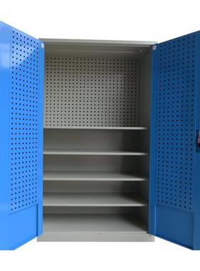 五金工具柜加厚双开门收纳柜工厂汽修多功能零件柜车间重型工具柜