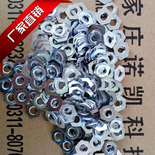 平齐螺母F自扣紧六角压铆螺母齐平螺母FS六角薄片镶嵌入式薄螺母