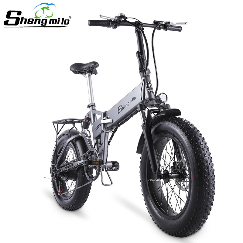 20寸电动助力山地车沙滩越野铝合金锂电池车成人代步电自行车通勤