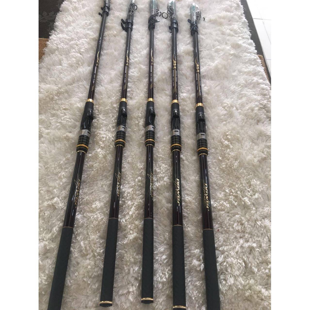 高碳19调5h5号矶钓竿大导环海竿超硬海竿3.6米3.9米4.5米板岩矶