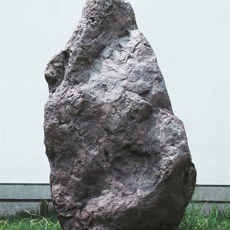 户外彷真玻d璃钢假石头鱼池造景装饰园林景观风景石空心落地大摆