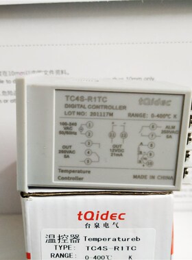 台泉 48款数显智能型温度控制表温控器 TC4S-R1TC (K/继电器/SSR)