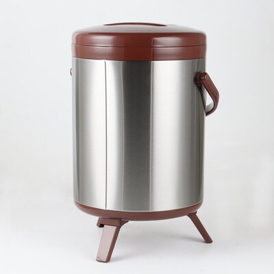 蜜雪冰城奶茶店同款保温桶世合shihho不锈钢304冷饮奶茶桶商用8L