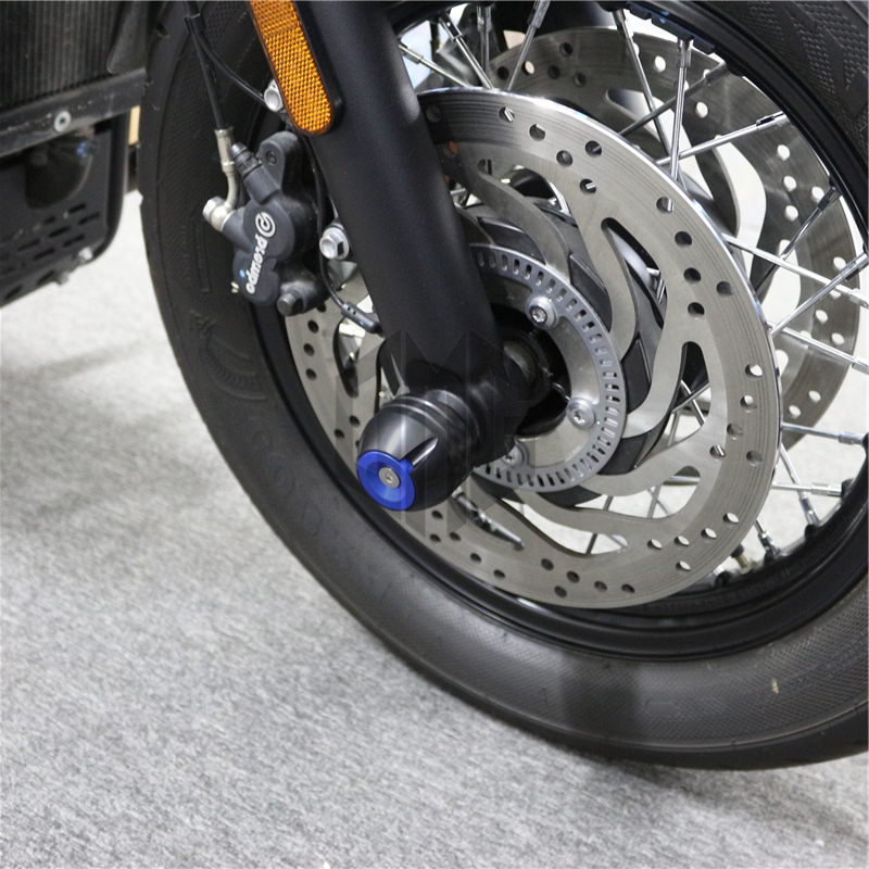 适用本田XADV750 17-23年改装前后轮防摔球减震平叉保护块