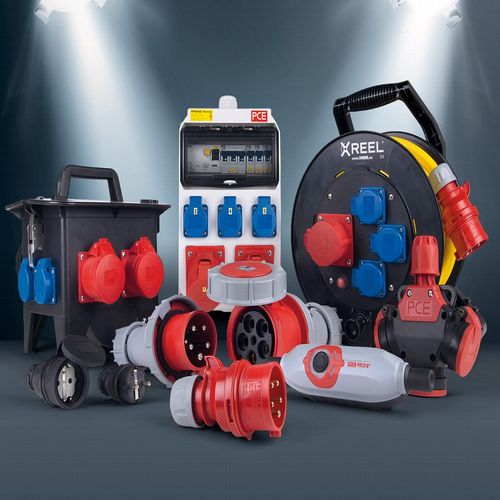 PCE反向固定式工业防水插头电焊机插头380V-32A-5芯-IP44-Typ525