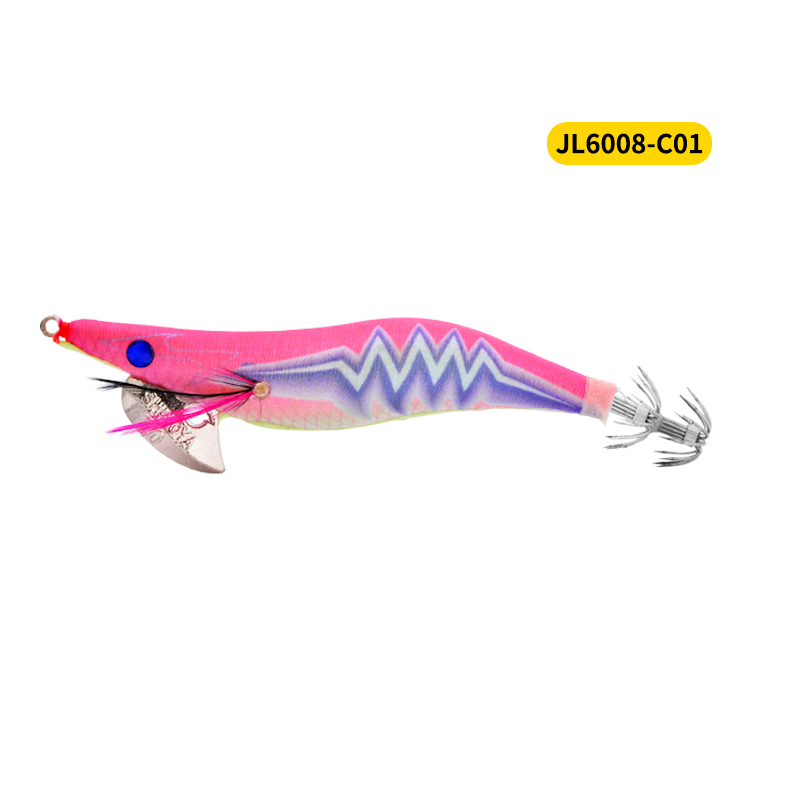 海钓鱼饵虾假鱼饵响珠仿生饵夜光木虾鱿鱼钩包邮路亚远投钓鱼神器