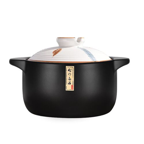 景煲镇汝窑砂锅炖锅家用燃气耐高温德仔饭沙锅汤煲不烧干裂煲汤陶
