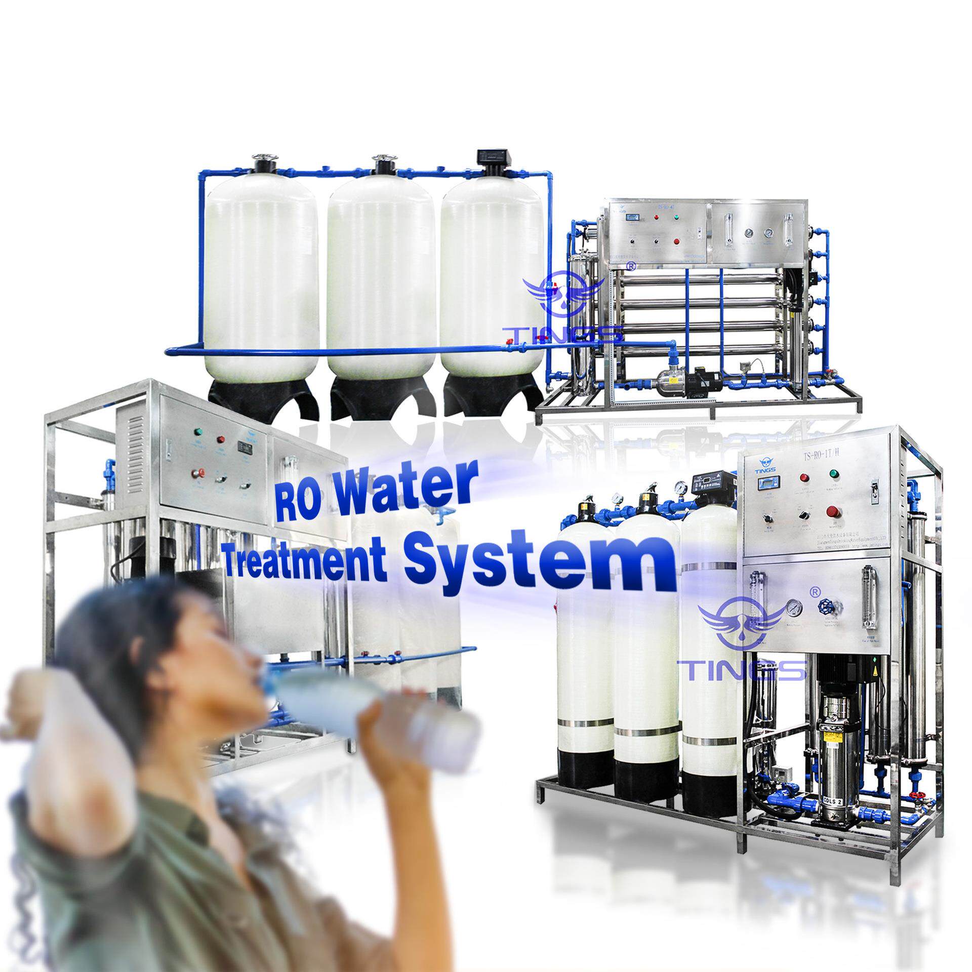 型反渗透水处理设备设工业净水器超量纯水备大直饮水机939大流去