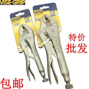 7WR 7寸进口圆嘴省力钢丝钳5WR 10WR GRIP美国握手大力钳10 VISE