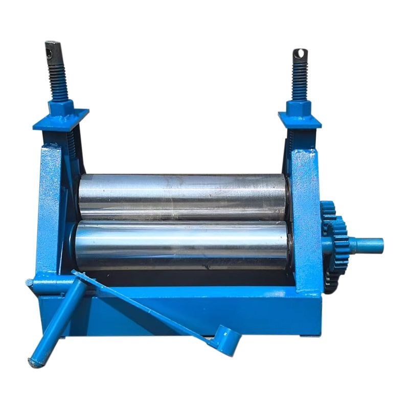 手动小型卷板机扁铁n滚圆机电动不锈钢卷圆机小直径卷机2毫米铁板