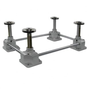 SP300SP500SP900F齿条同步升降器气缸支撑架升降机平台丝杆提升机