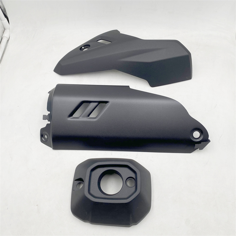 适用UHR150/HmJ150T-28踏板车排气管消声器装饰罩防烫板装饰盖