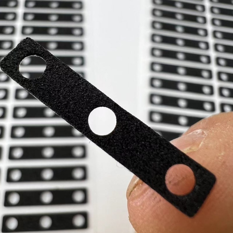 定制单面背胶遮光泡棉海s绵垫圈密封条黑色泡棉垫片阻燃EVA泡棉