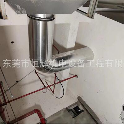 发电机组囱烟管间保温材790烟用料采硅酸中铝棉中间设伸缩节