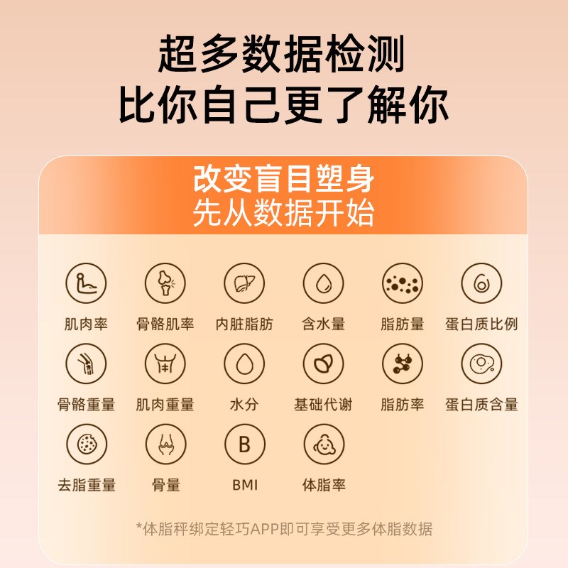 家用体重秤家用成人精准电子秤智能体脂秤女生可爱减肥称重人体秤