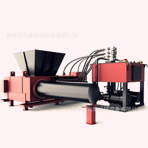 全自动铁屑小型金属压块机金属铁皮压块机废铜边角料液压压块机厂
