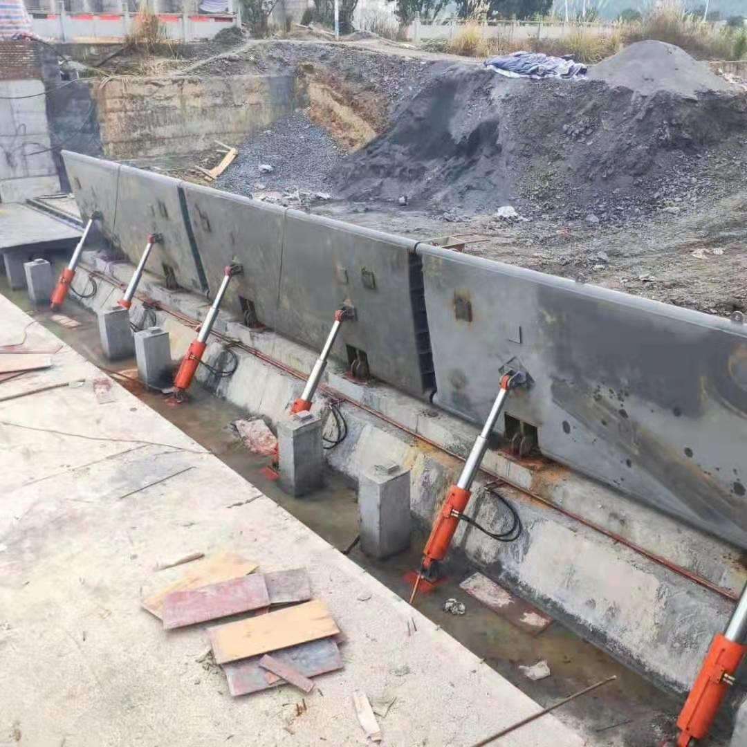 液压钢坝闸门景观钢坝合页坝底轴钢坝自动翻板铸铁厂家灌溉设备